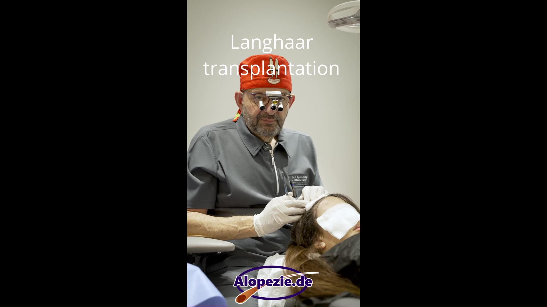 Langhaar-FUE ohne Rasieren